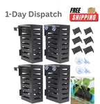 Sanjhff 4 Pcs Aquarium Plant Holder With Hooks And Suction Cups Black. Fixed Price $17.22.