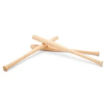 Baseball 17-3/4 Inch Unfinished Mini Bat, Decor Woodpeckers. Fixed Price $36.24.