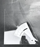 C-thru Professional Adjustable Drafting Triangle 12" Made Japan. Fixed Price $18.95.