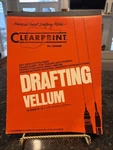 Clearprint Paper Co. Drafting Vellum 50 Sheet Pad + Graphing Templates Vintage. Fixed Price $18.00.