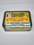 Vintage 1991 Crayola Collector's Colors Ltd Edition Tin 72 Crayons Usa Sealed. Fixed Price $35.99.