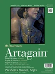 Strathmore 400 Series Artagain Pad, Coal Black Paper, Glue 9X12,. Fixed Price $21.52.