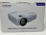 1080P Mini Lcd Video Projector By Yowhick (new Box). Fixed Price $145.00.