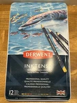 Derwent Inktense Pencils Uk *12 Count Metal For Art Drawing Coloring Sealed. Fixed Price $19.98.