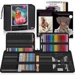 Hiforny 136 Pcs Drawing Sketching Set,pro Art Supplies With Graphite,charcoa.... Fixed Price $68.20.