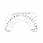 Baseline 12-1076 Large Joint Arthrodial Protractor Goniometer, Cervical Rotat.... Fixed Price $81.61.
