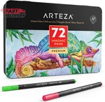 Arteza Inkonic Fineliners Pens, Set Of 72, 0.4 Mm Tip Markers, Water-based. Fixed Price $48.28.
