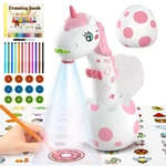 Unicorn Drawing Projector For Kids 5-7 Art Sketcher With 96 Stencils. Fixed Price $25.37.
