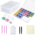 Cokapo 120-GRID Diamond Art Storage Containers, Portable Painting Sto.... Fixed Price $30.34.