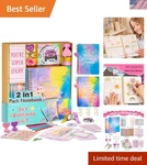 Diy Journal Kit For Teen Girls, Stationary & Diary Set With Stickers,make You.... Fixed Price $31.62.