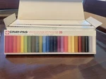 New Box Of 6 Packs 25 Square Stick Cray-pas Sakura The Original Oil Pastels. Fixed Price $99.00.