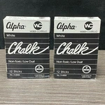 2 Boxes Vintage Weber Costello Alpha White Chalkboard New Old Stock. Fixed Price $14.99.