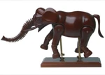 Rare! Creative Artist Wooden Manikin 20'' Elephant Animal Mannequin. Fixed Price $250.00.
