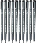 0.5 Mm Pigment Fineliner Sketching Drawing Drafting Pens Pack Of 10. Fixed Price $34.94.