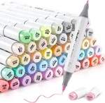 Ohuhu 48 Colors Alcohol Pastel Markers Brush & FINE+1 Blender- Sweetness. Fixed Price $42.49.