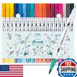 Ohuhu 36 Colors Dual Tip Markers For Adult Coloring Books - No Bleeding Art Pens. Fixed Price $19.49.