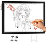 Welzk Light Board A3, 16.6 12.6INCHS Pad, Side Button Design, 9 Levels/.... Fixed Price $39.80.