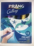 Prang Freart Colored Paper Chalk Large Round Tapered Sticks X 4 Inches 12 S.... Fixed Price $15.00.