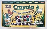 New Vintage 1999 Crayola Ultimate Coloring Book Crayon Collection 112 Total Nos. Fixed Price $49.95.