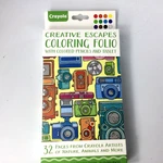 Crayola Creative Escape Coloring Folio Pencils Tablet 32 Pages. Fixed Price $9.64.