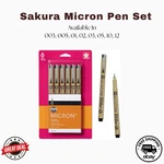 Sakura Pigma Micron Pens Archival Waterproof Ink Choose Point Size. Fixed Price $22.99.