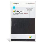 Kingart Grey Graphite Transfer Paper For Artists 12 Sheets Multiple Uses. Fixed Price $10.99.