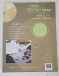 Grafix Matte Stencil Film New KMS4 Draw Trace Die Cut Scrapbooking 4/PKG. 9"X12". Fixed Price $14.00.
