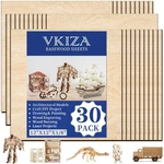 30 Pack Basswood Sheets 12"X12"X1/8", 3MM For Laser Cutting, Thin Pl.... Fixed Price $54.80.