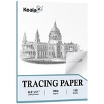 Koala Premium Tracing Paper 8.5X11 Inch Transparent White. Fixed Price $10.36.