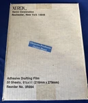 Xerox Adhesive Drafting Film 50 Sheets (8.1/2 11) # 3R2696. Fixed Price $43.00.