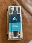 Art Alternatives Bow Compass Makes Circles Up To 12" Diameter In Sturdy Case. Fixed Price $14.00.