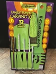 New Fun World 20PC Family Pumpkin Carving Kit Stencil Super Goop Scoop Halloween. Fixed Price $19.99.