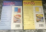 Burda Copy Tracing Carbon Paper Yellow & White Or Blue Red. Fixed Price $9.53.