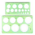 Ymapinc 2PCS Circle Template Drawing Drafting Geometric Ruler For.... Fixed Price $8.32.