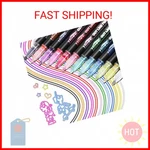 Yithinc Easter Basket Stuffers, 12 Glitter Self Outline Shimmer Markers Metallic. Fixed Price $14.34.