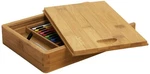 Cont Paris 30PC Pastel & Sketch Set Wood Box Artist Drawing Kit W/ Pencils. Fixed Price $52.95.