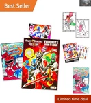 Power Rangers Coloring Duo - 2 Full Books With Stickers For Endless Fun. Fixed Price $17.99.
