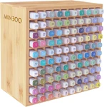 Minboo Art Storage Organizer For 100 Markers, Bamboo. Fixed Price $44.96.