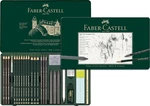 Faber-castell Pitt Graphite Medium Metal Tin Set Artists Pencils, Of 26. Fixed Price $49.99.