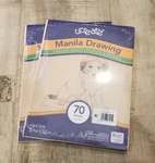 Lot Of Ucreate Manila Drawing Paper Standard Weight 9 X 12 70 Sheets New. Fixed Price $14.95.