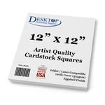 Desktop Publishing Supplies Premium White Cardstock Squares - Ultra Thick. Fixed Price $49.00.