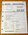 Sharp Service Manual 32R-S450 36R-S450 CR32S45 CR36S45 Color Television Tv. Fixed Price $27.99.