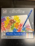 Cretacolor Woodless Aquarelle Pencils 24 Water-soluble From Austria Never Opened. Fixed Price $27.49.