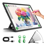 Zocelight Rechargeable A4 Pad With Built-in Stand, Black. Fixed Price $65.56.