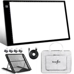 Sevenfish Diamond Painting Accessories A4 Light Pad, Upgraded Black. Fixed Price $38.44.
