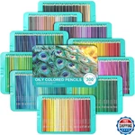 Lbw Colored Pencils For Adult Coloring Books, 300 Oil Based Soft Core Profession. Fixed Price $98.35.