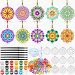 Winnerwhy 30 Sets Mandala Window Art Kits Christmas Diy. Fixed Price $33.32.