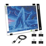 B4 Led Light Pad - Upgraded Diamond Art Box Dimmable Tracing Boar.... Fixed Price $29.02.