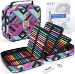 120 Colored Pencils Set, Art Kit For Adult Coloring,oil Based Soft Core. Fixed Price $45.99.