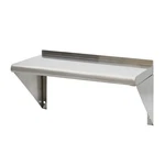 Pearington Nsf-certified Stainless Steel Wall Mount Storage Shelf With 1" Bac.... Fixed Price $74.49.